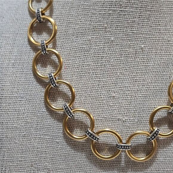 Brighton Mixed Metals Toggle Clasp Necklace - Picture 3 of 8